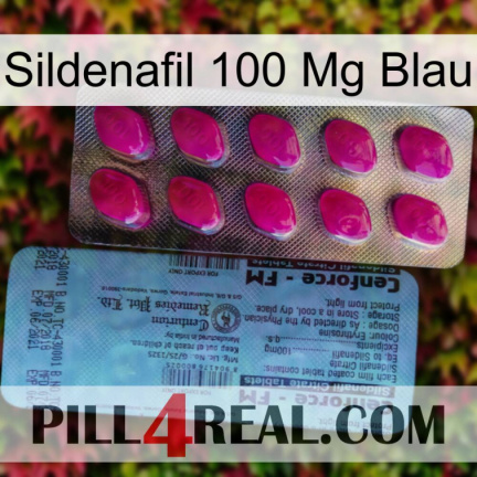 Sildenafil 100Mg Blue 35